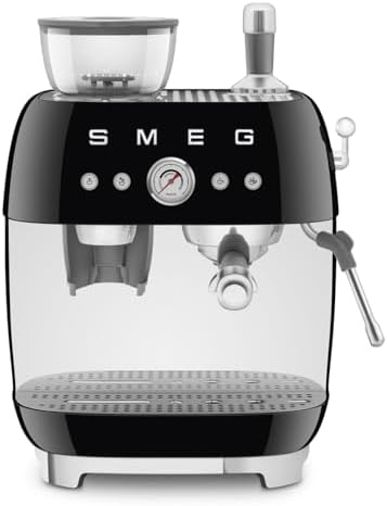 Smeg Retro 半自动浓缩咖啡机，EGF03PBUS，淡蓝色