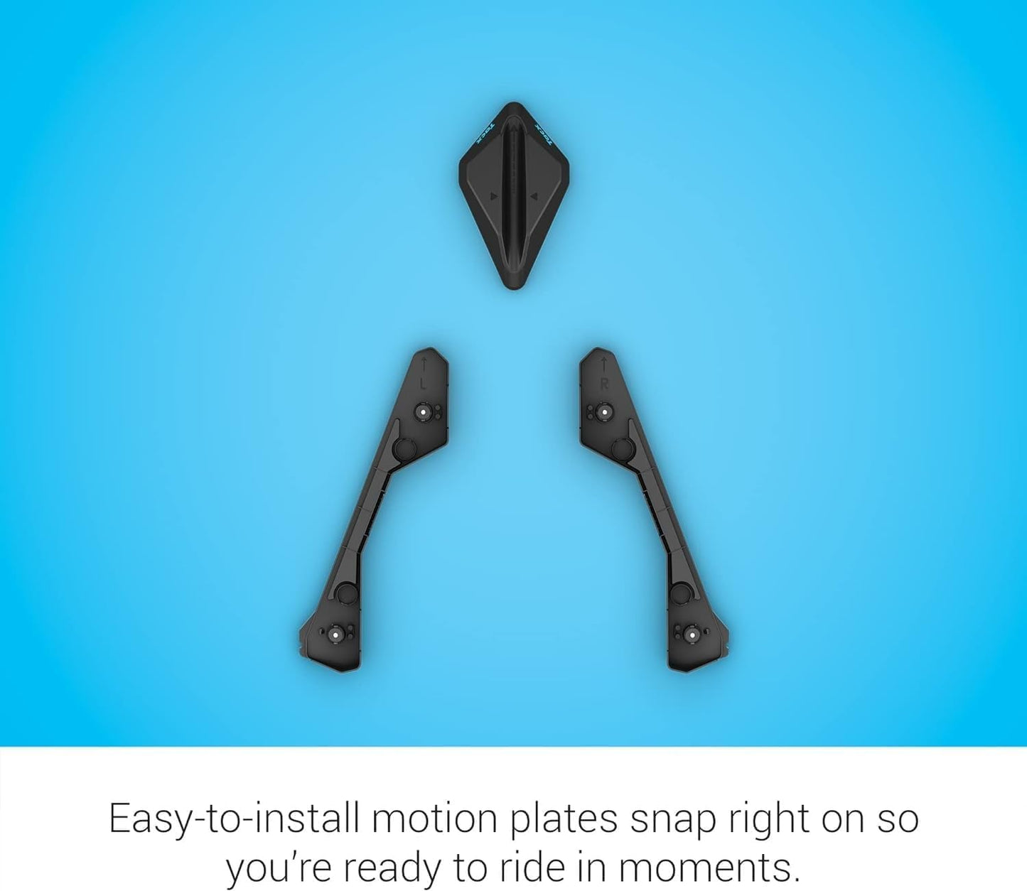 Garmin TacX® NEO Motion Plates, Multidirectional Movement, Easy to Install