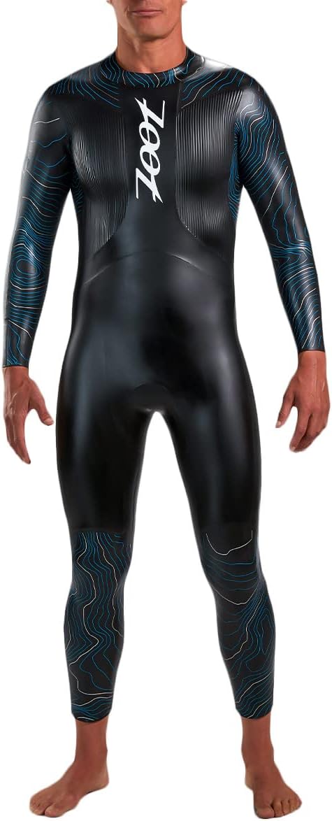 Zoot Men's Triathlon Kona 2.0 Wetsuit, Full Body Neoprene Triathlete Suit for Open Water Swimming Ironman Racing