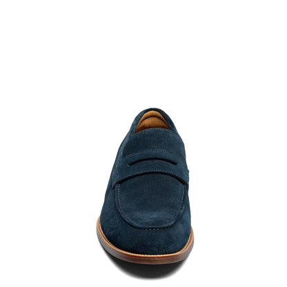 Florsheim Men's, Rucci MOX Toe Penny Loafer Navy Suede