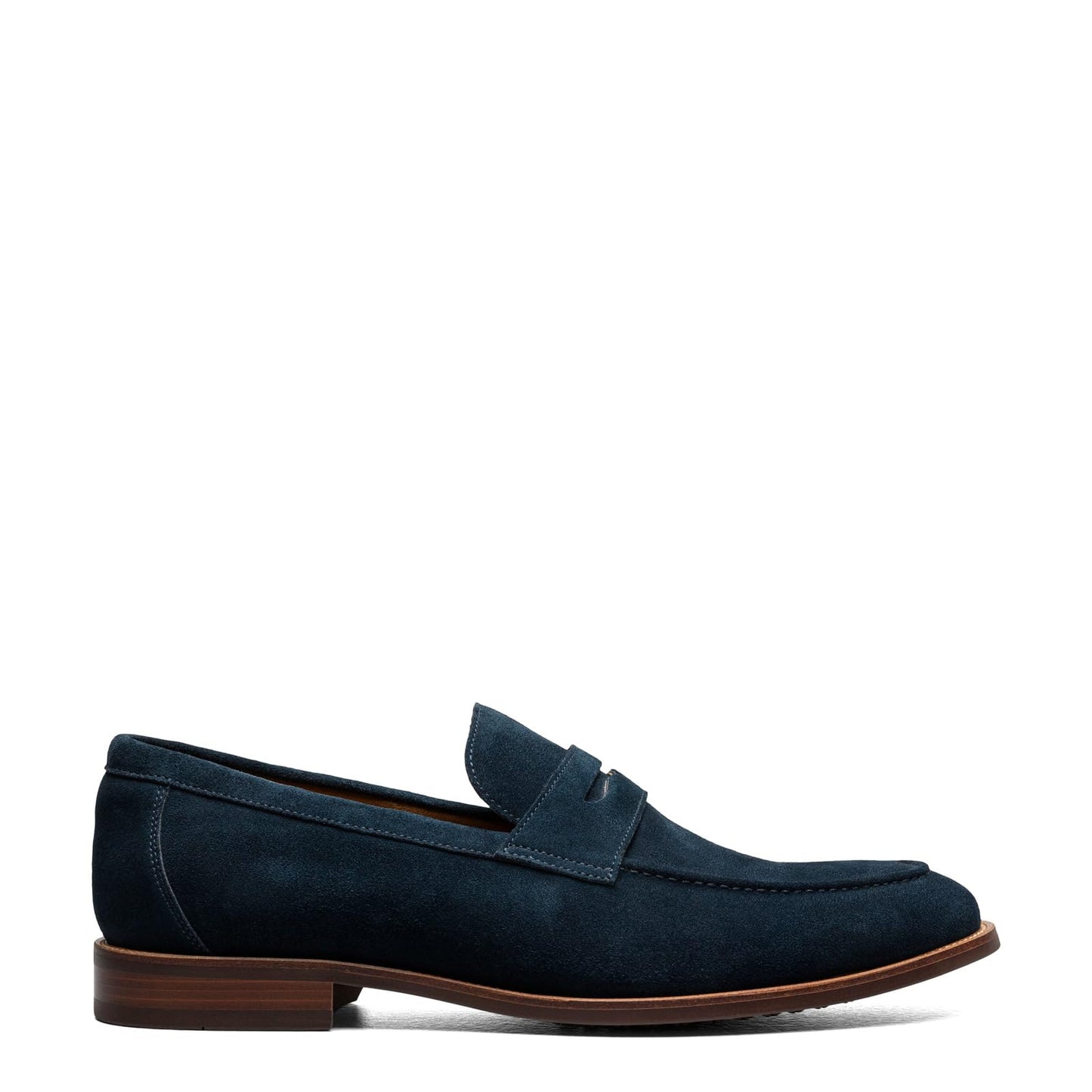 Florsheim Men's, Rucci MOX Toe Penny Loafer Navy Suede