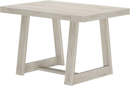 Mesa de comedor rústica de 72 pulgadas con estructura de madera maciza, mesa de comedor rectangular grande de madera para comedor, oficina en casa, muebles de sala de estar, fácil montaje, cepillo de alambre negro