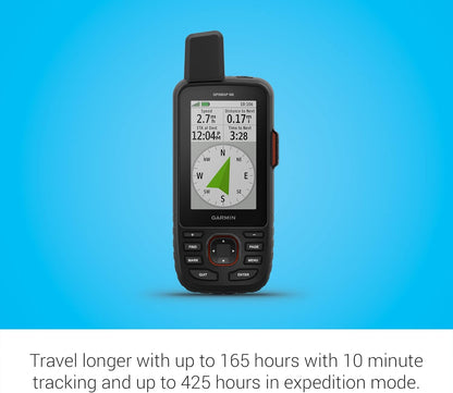 Garmin GPSMAP 67i Rugged GPS Handheld with inReach® Satellite Technology, Two-Way Messaging, Interactive SOS, Mapping