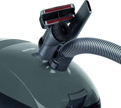 Miele Classic C1 Pure Suction Bagged Canister Vacuum, Graphite Grey - Portable, Household