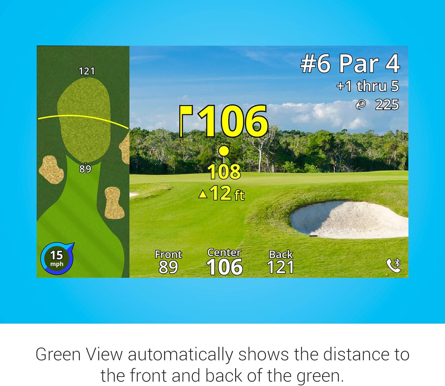 Garmin Approach Z82, Golf GPS Laser Range Finder, Accuracy Within 10” of The Flag, 2-D Course Overlays