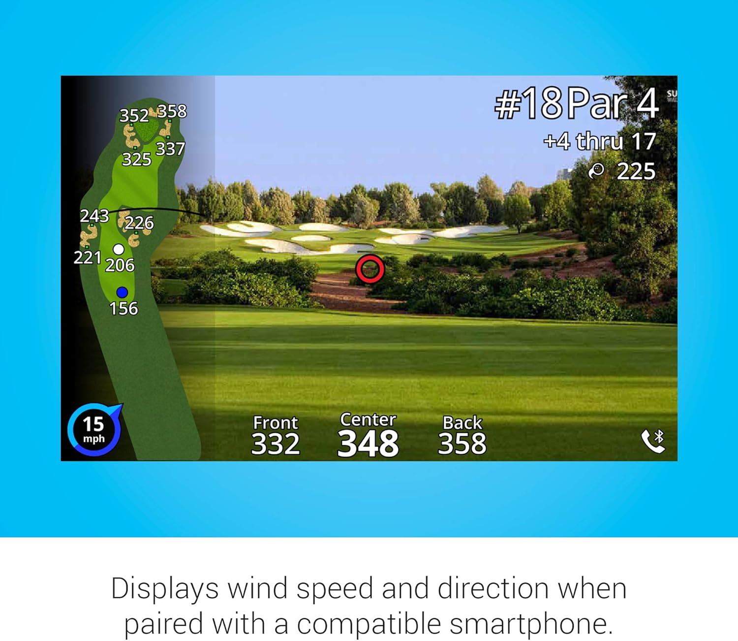 Garmin Approach Z82, Golf GPS Laser Range Finder, Accuracy Within 10” of The Flag, 2-D Course Overlays